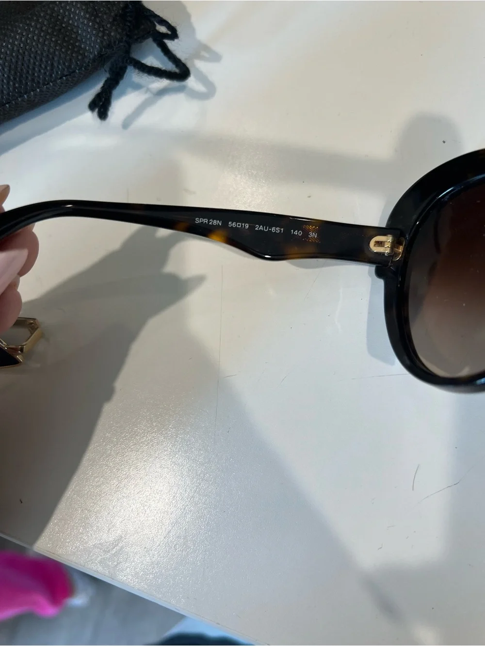Prada Brown Tortoiseshell Women's Sunglasses with Brown Gradient Lenses